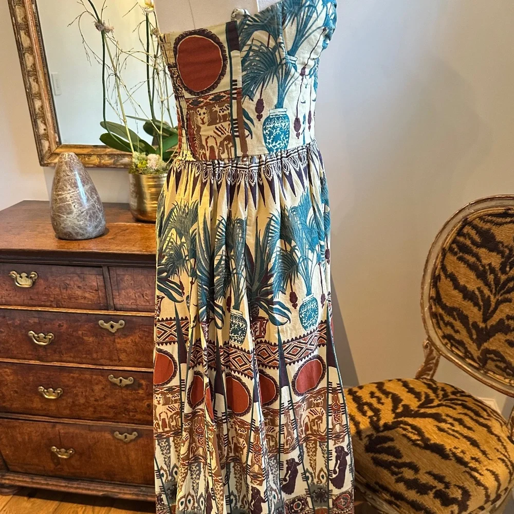 EMPORIO SIRENUSE Coptic Johanna midi dress 2 - Picture 11 of 16